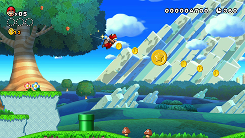 Super Mario Wii U game