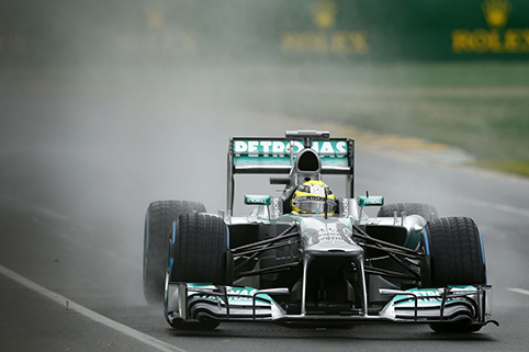 Nico Rosberg. Mercedes. Melbourne 2013