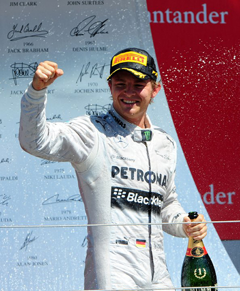 Rosberg British Grand Prix 2013 winner