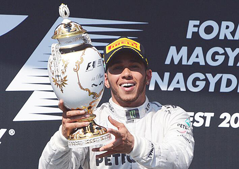 Hamilton Hungarian Grand Prix 2013 winner