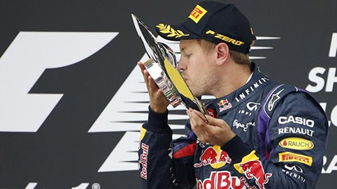 Vettel Belgian GP 2013 winner