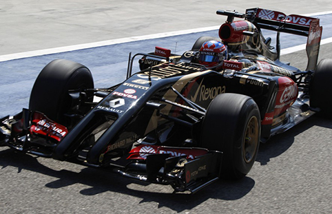 Lotus E22 track2