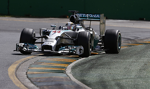Hamilton qualifying 2014