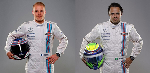 Williams Martini drivers
