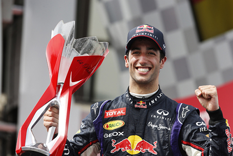 Ricciardo Canada 2014 winner