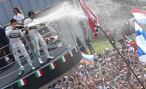 Italian GP 2014 podium