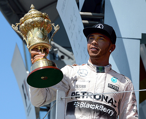 Hamilton British GP 2015 winner