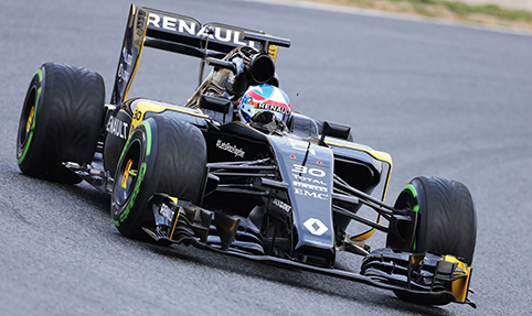 Jolyon Palmer (GBR) Renault Sport F1 Team R16 . 22.02.2016. Formula One Testing, Day One, Barcelona, Spain. Monday. - www.xpbimages.com, EMail: requests@xpbimages.com - copy of publication required for printed pictures. Every used picture is fee-liable. © Copyright: Charniaux / XPB Images