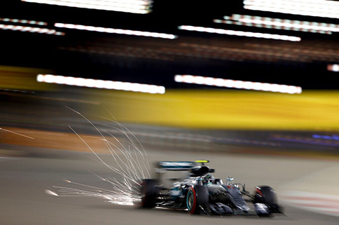 Mercedes Bahrain GP 2016 race